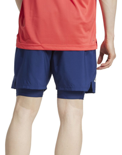 Мужские теннисные шорты Adidas Club 2in1 - небесный