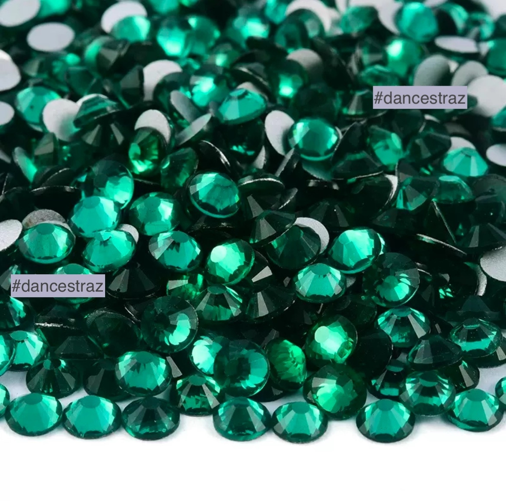 Стразы клеевые, Blue zircon, P14, SS16, 1440, (F2)