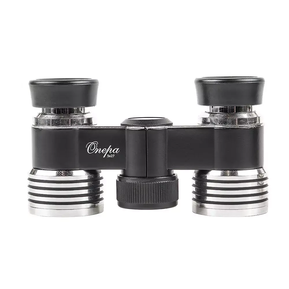Бинокль Veber Opera БГЦ 3х27 театральный фокус, Black/Silver