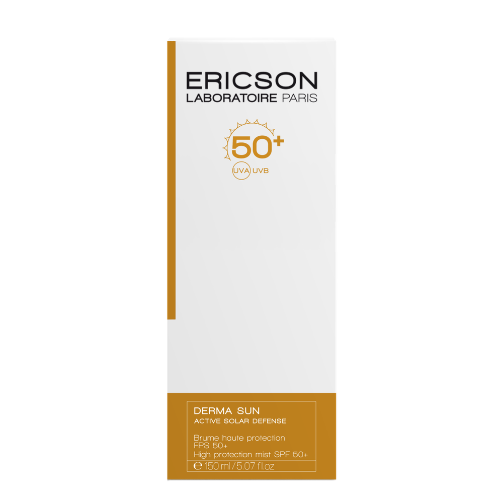 Ericson Laboratoire Солнцезащитный спрей SPF50+ SPF50+ High Protection Mist 150 мл. Для лица и тела