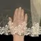Вышивка на сетке желтая светлая (левая) 22 см