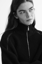 Кардиган оверсайз на молнии - H&M