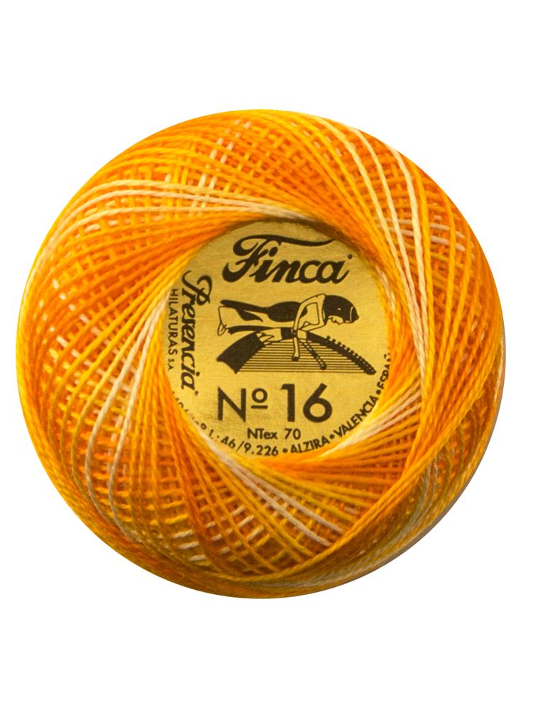 Мулине Finca №16 Perle (Жемчужное), цв. мультиколор 9100 / 1 мот. х 71 метр