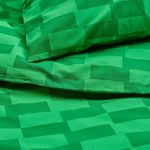 Комплект постельного белья IKEA BLASKATA (БЛОСКАТА), Односпальный, Зеленый, 150х200, 50х80 см