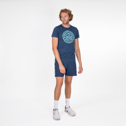 Мужское теннисное поло BIDI BADU Yosan Lifestyle T-Shirt Men - Blue
