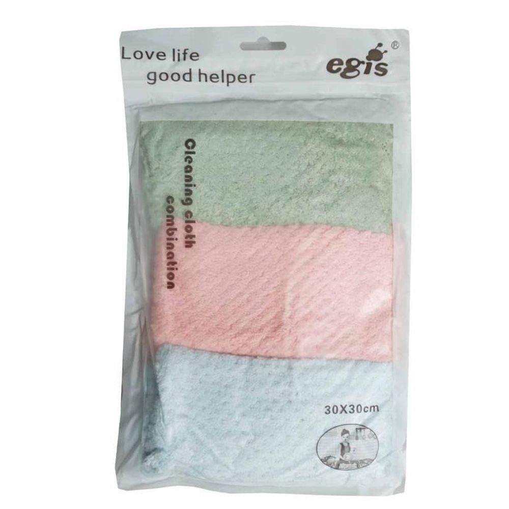 Тряпки из микрофибры Egis 30*30 (2шт)