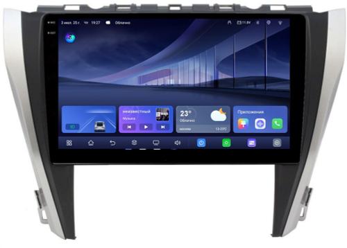 Магнитола для Toyota Camry 2014-2018 - Kuberg QLed+2K, Android 14, TS105, Быстрейшая, CarPlay, SIM-слот