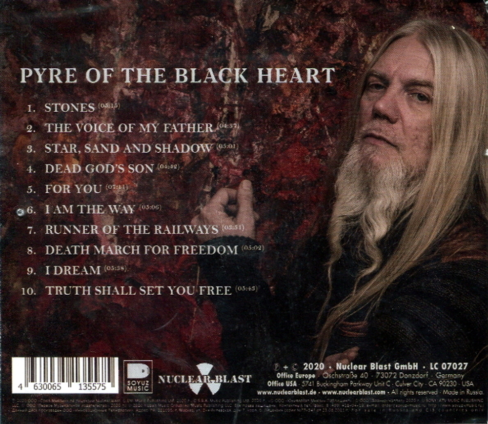 Marko Hietala / Pyre Of The Black Heart (RU)(CD)