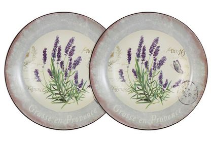 Набор из 2-х суповых  тарелок Лаванда Anna Lafarg LF Ceramics