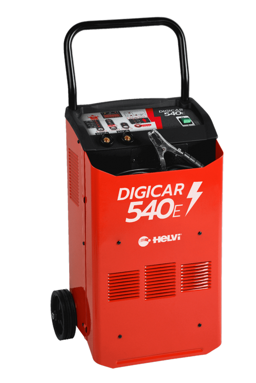 HELVI DIGICAR 540E. Устройство с цифровым управлением для пуско-зарядки аккумуляторных батарей