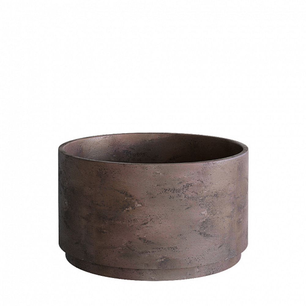 Кашпо CYLINDER XL TAUPE CONCRETE D70 H45