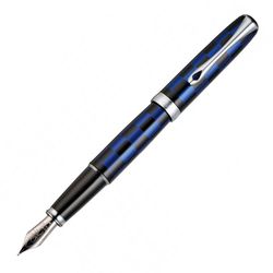 Перьевая ручка Diplomat Excellence Rome black blue с пером M (D20000919)