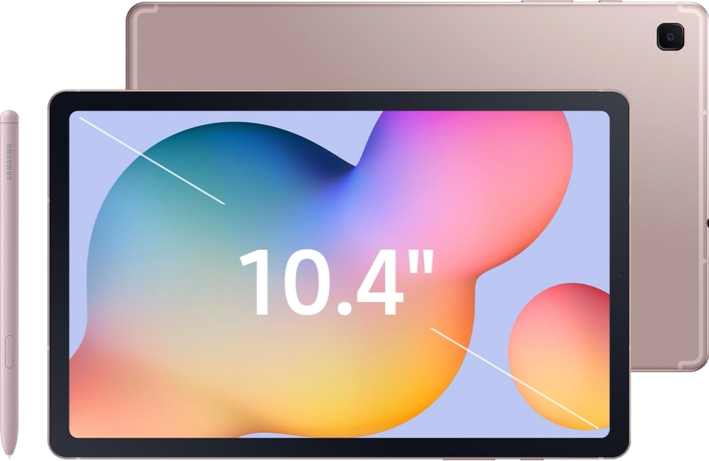 Планшет Samsung Galaxy Tab S6 Lite SM-P625 1280 (2.4) 8C RAM4Gb ROM128Gb 10.4" TFT 2000x1200 4G Android 14 розовый 8Mpix 5Mpix BT WiFi microSD 1Tb 7040mAh