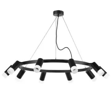 Люстра подвесная 10*GU10 LR0203701 черный Rullo Lightstar