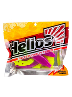 Твистер несъедобный Helios Kasandra 4"29/10,9см Lime 100шт. (HS-34-008-N)