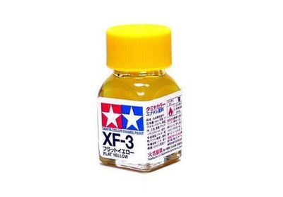 XF-3 Краска Tamiya Желтая Матовая (Flat Yellow), эмаль 10мл