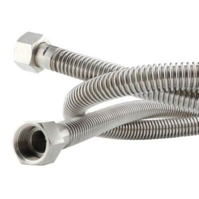 Металлическая подводка для газа 3/4" 1 м (гайка/гайка)
