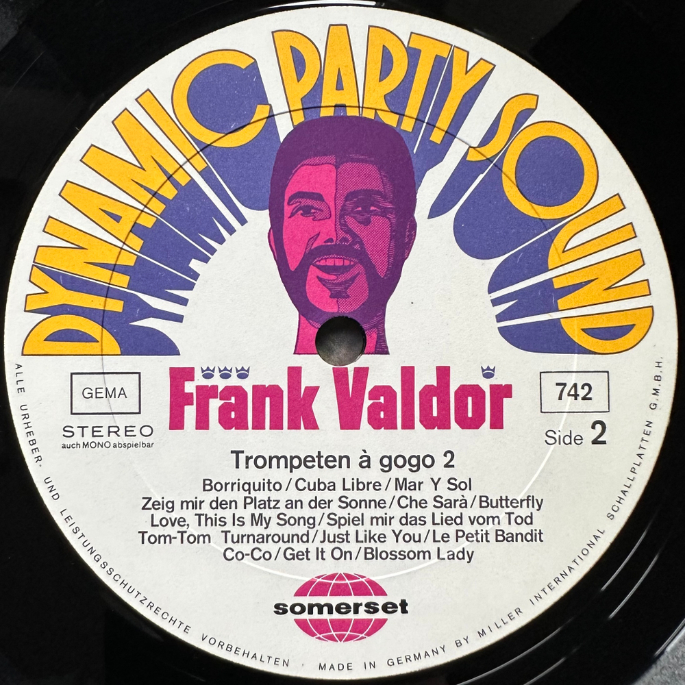 Frank Valdor And His Dimension-Singers - Trompeten a Gogo 2 (Германия)