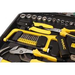Набор инструментов 168предметов 1/4'', 3/8'' WMC TOOLS 30168