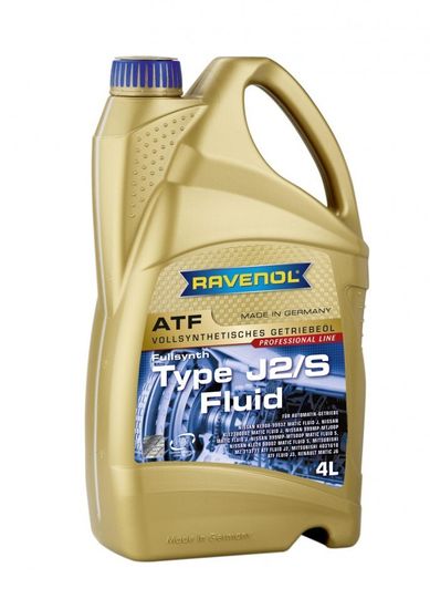 RAVENOL ATF Type J2/S Fluid масло для АКПП 4 Литра