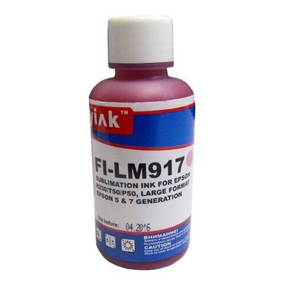 Чернила для EPSON St Photo R230/T50 (100мл, light magenta, сублимационные) FI-LC917/ES917LM MyInk