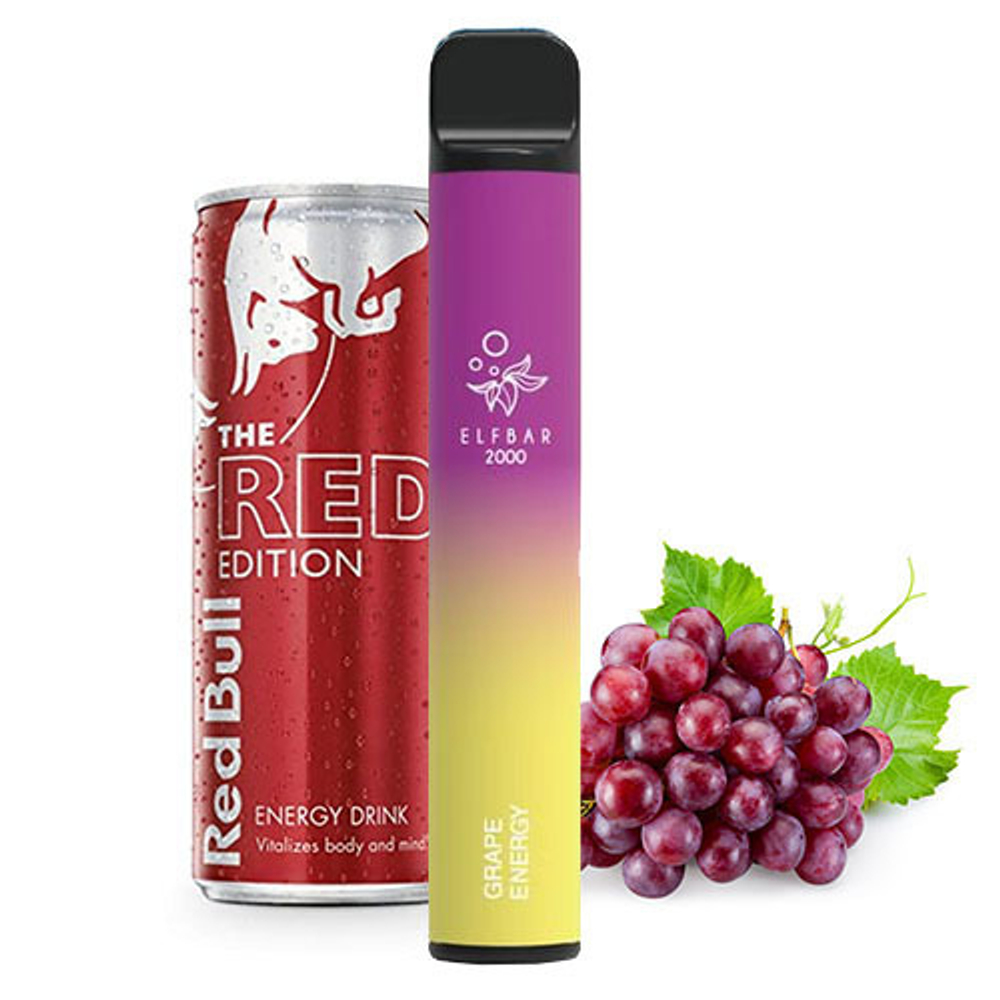 Elf Bar 2000 - Grape Energy (2% nic)