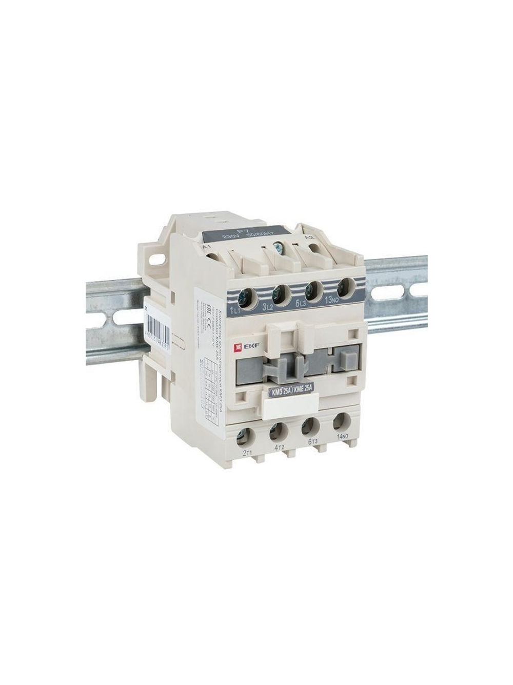 Контактор КМЭ 25А кат. 220В AC 1НЗ EKF ctr-s-25-220-nc
