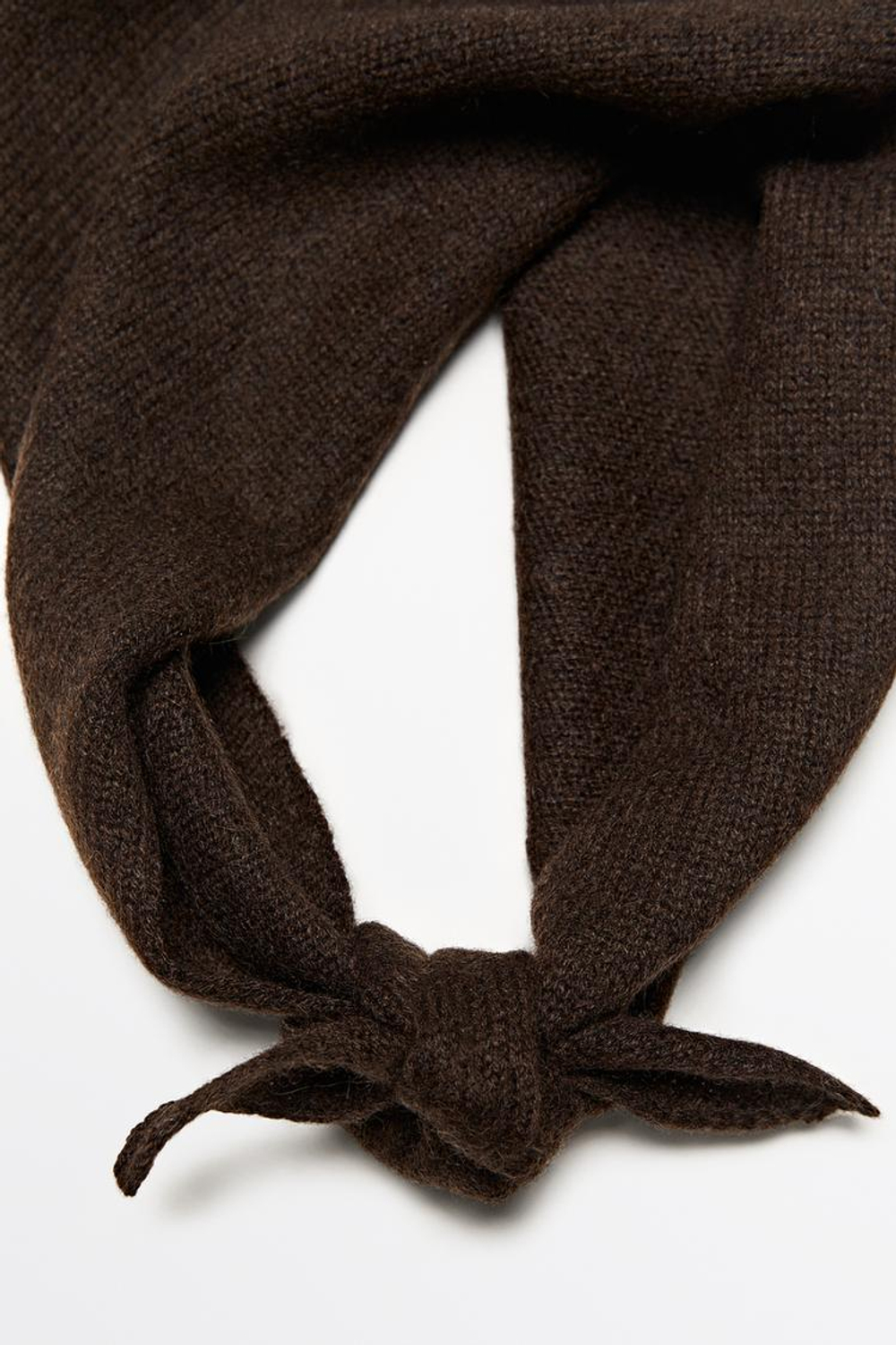 Massimo Dutti Бандана из 100% кашемира, коричневый