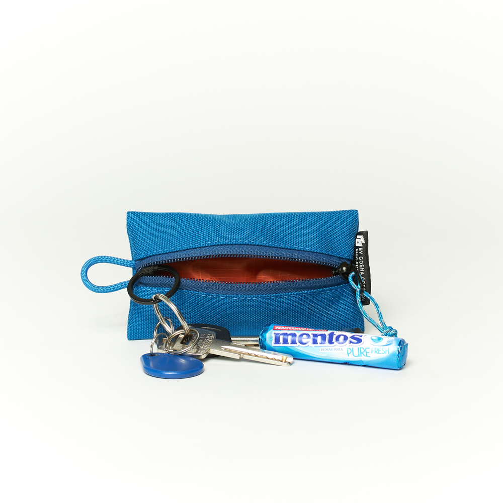 Fabric Key Wallet синий