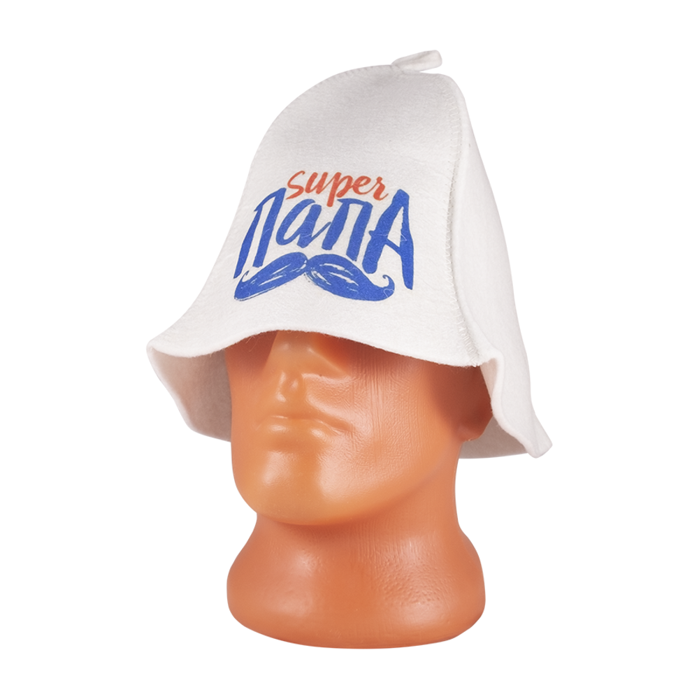 Шапочка банная SUPER Папа