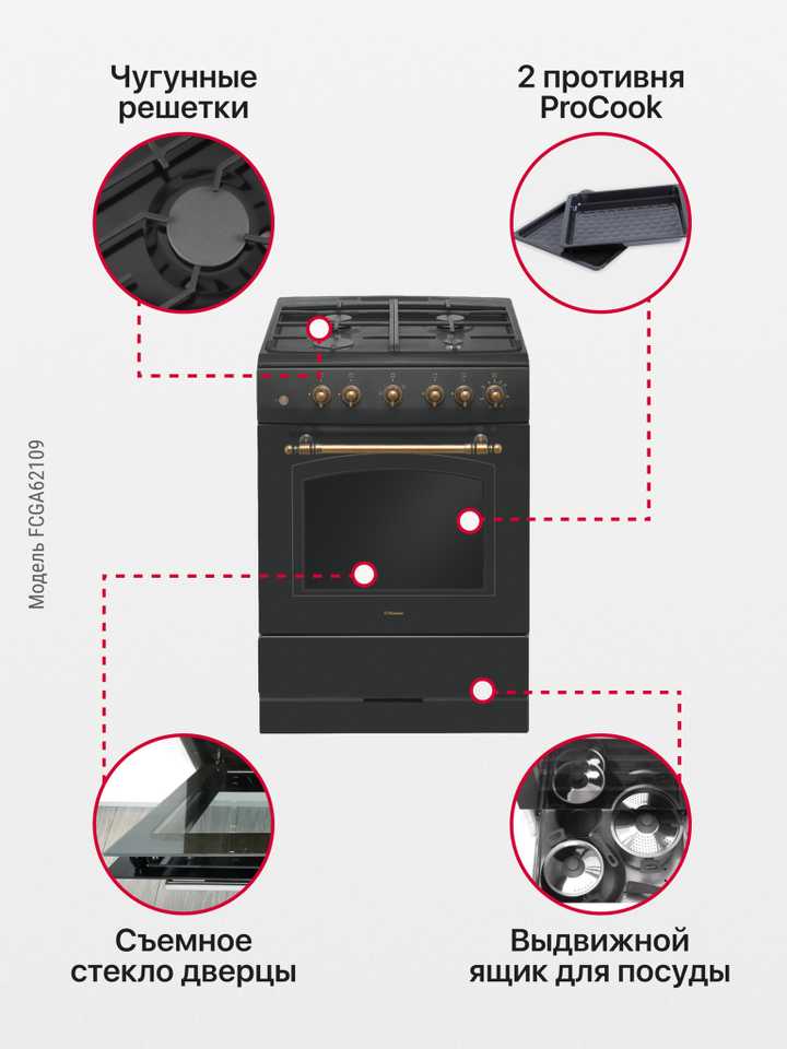 Газовая плита Hansa FCGA62109