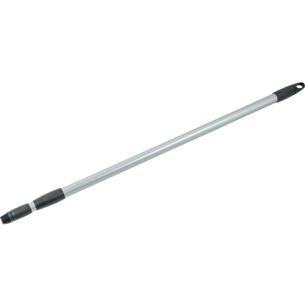 Рукоятка (ручка) для инвентаря Vileda Professional 80-140 см алюминий d24 мм серая (телескопическая, с еврорезьбой)