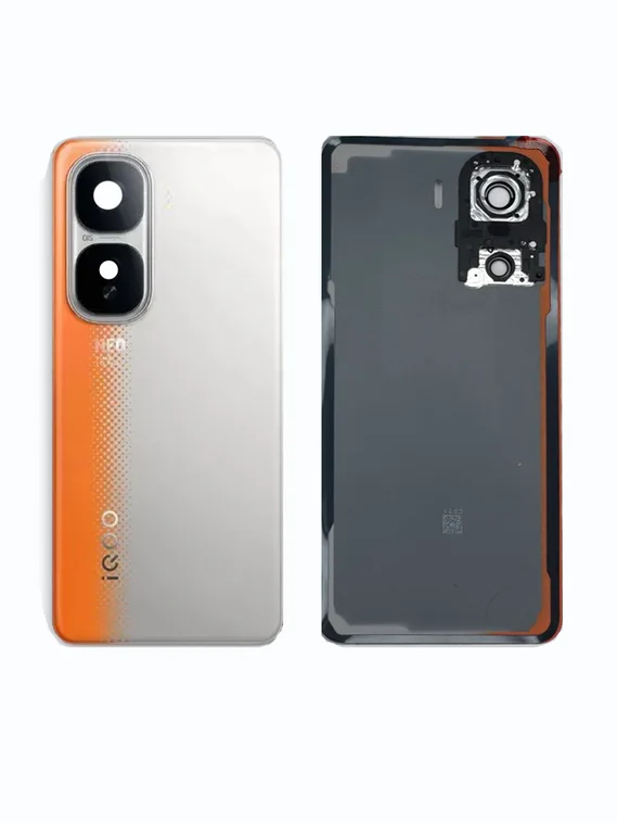 Задняя крышка для  Iqoo Neo 10 оранжевая, китайская версия (Orange) со стеклом камеры