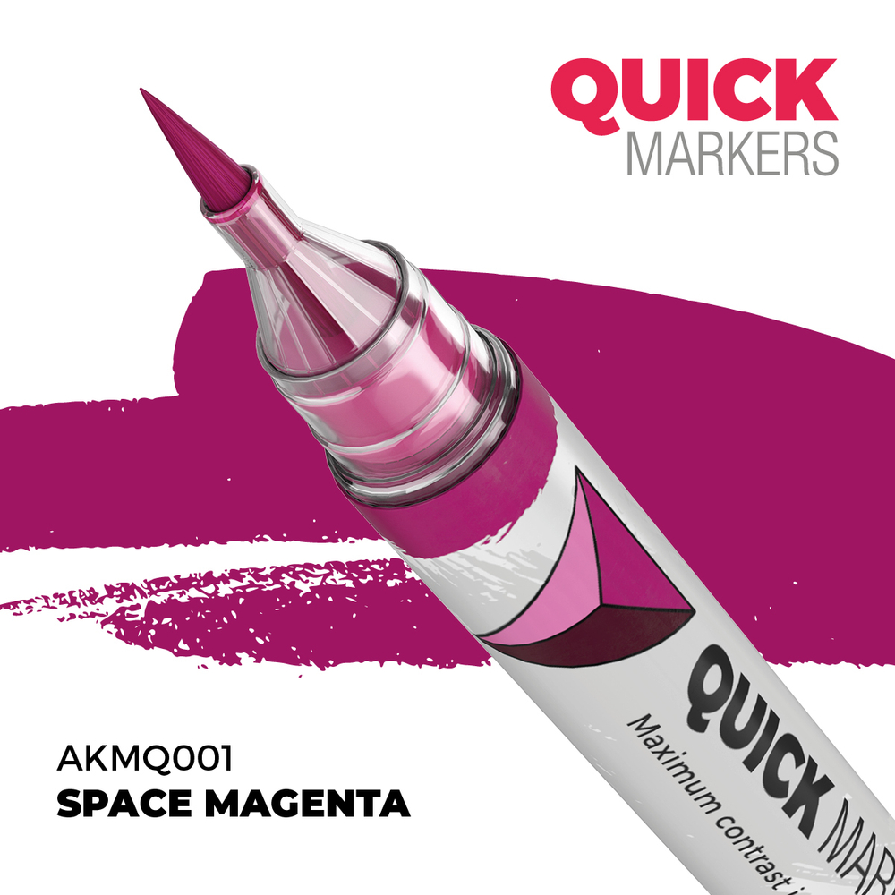 Набор акриловых маркеров AK Interactive Quick Marker Set - Dragons & Beasts