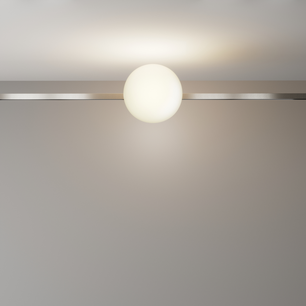 Магнитный трековый светильник Maytoni FLARITY Luna TR229-1-8W3K-PT