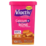 Viactiv, Calcium + Bone Strengthening, Max Formula, Rich Caramel, 100 Soft Chews