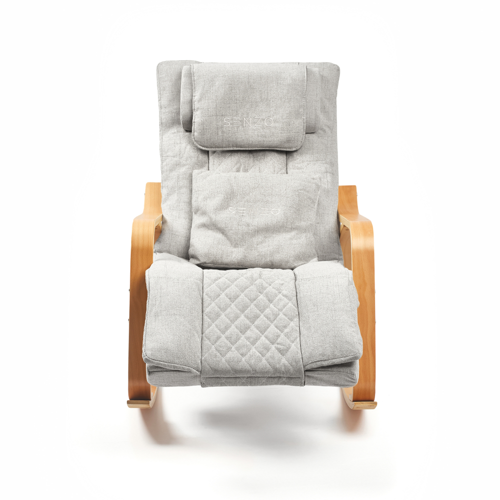 Массажное кресло-качалка Senzo Amaya Grey/Beige