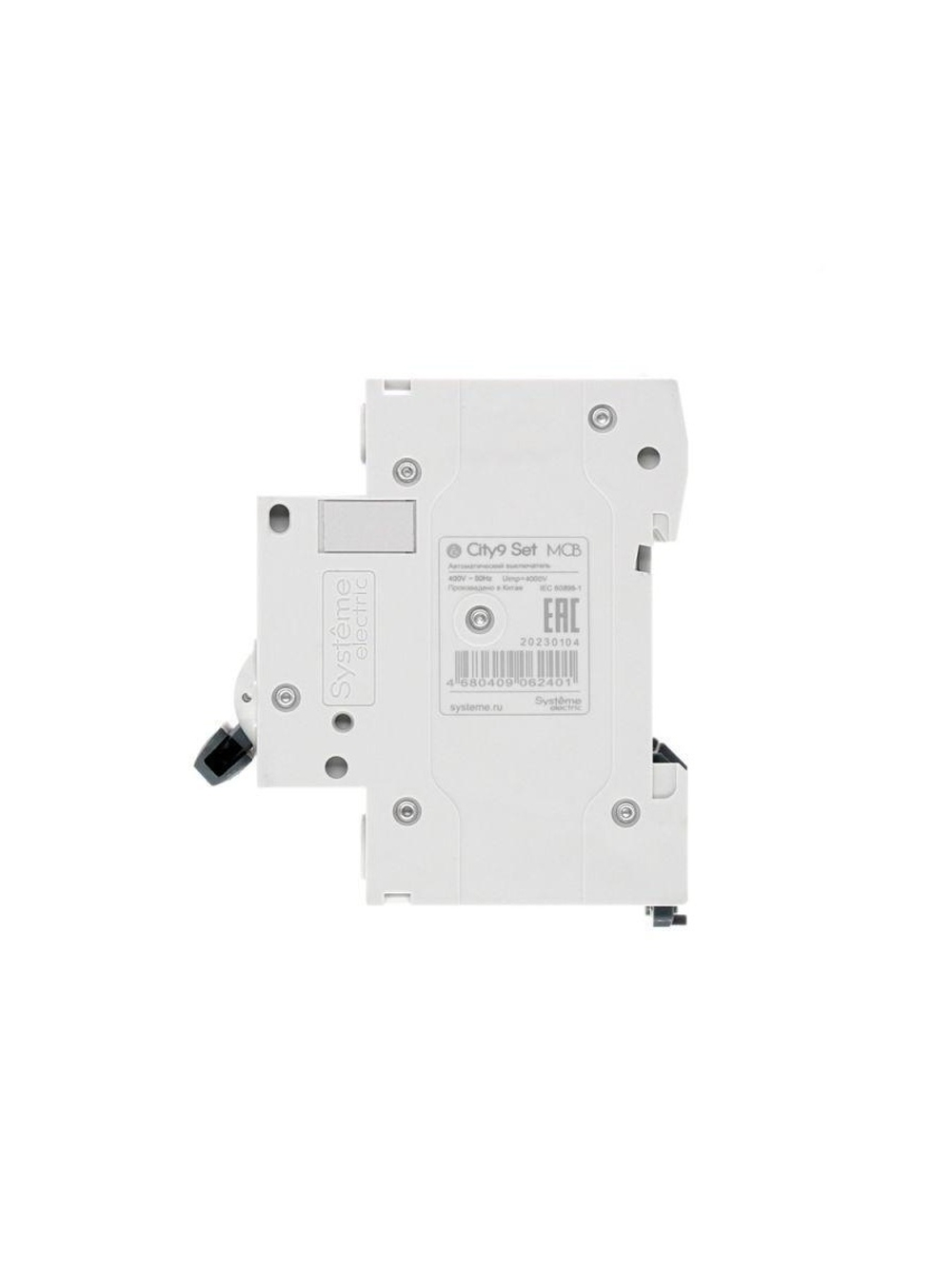 Выключатель автоматический модульный 3п C 16А 4.5кА City9 Set 400В SE C9F34316