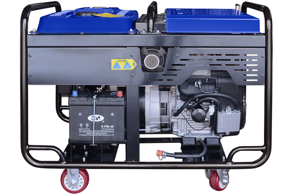 Бензогенератор TSS SGG 12000EHLA в кожухе МК-2.1