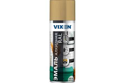 Эмаль алкидная Vixen RAL1001 бежевая (520мл) аэрозоль
