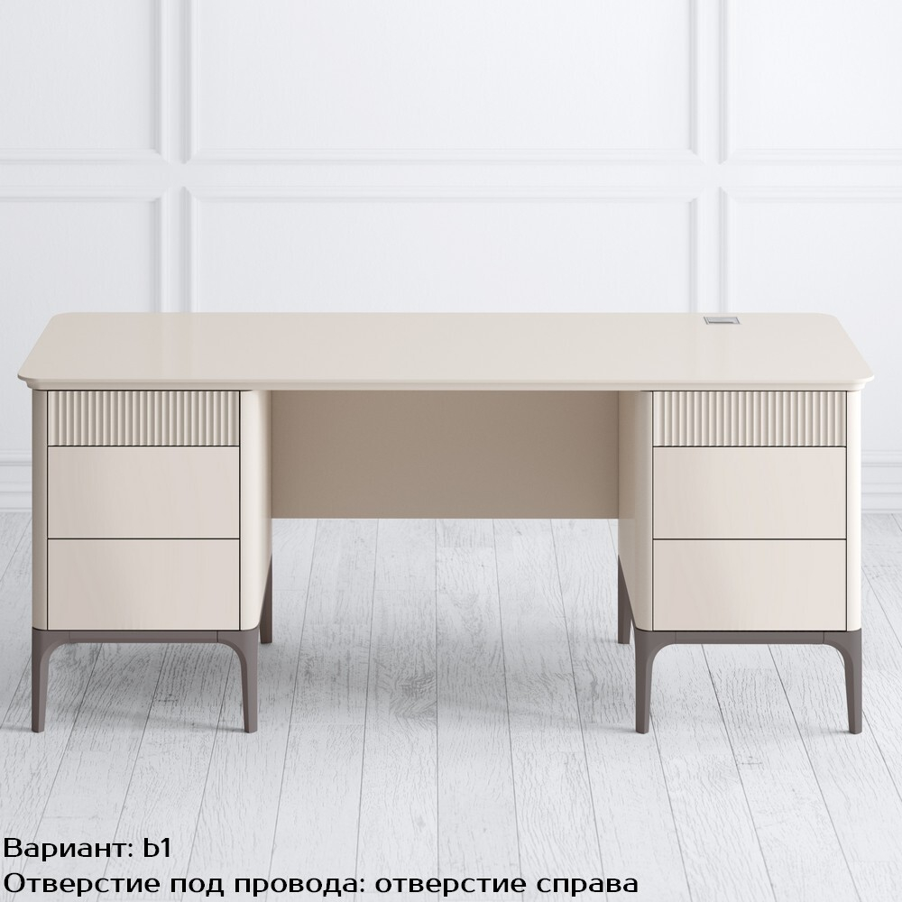 Стол письменный с тумбами Pr083AT