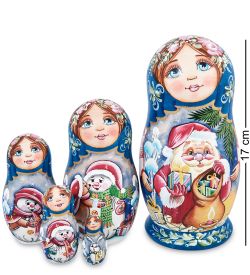 МР-16/38-A Матрешка 5м «Дед мороз»