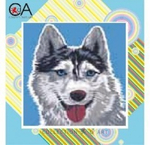 "Хаски"-4017К вышивка