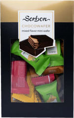 Мини-вафли хрустящие глазированные Сорбон Микс / Sorbon Mixed Flavor Mini Wafer 300г