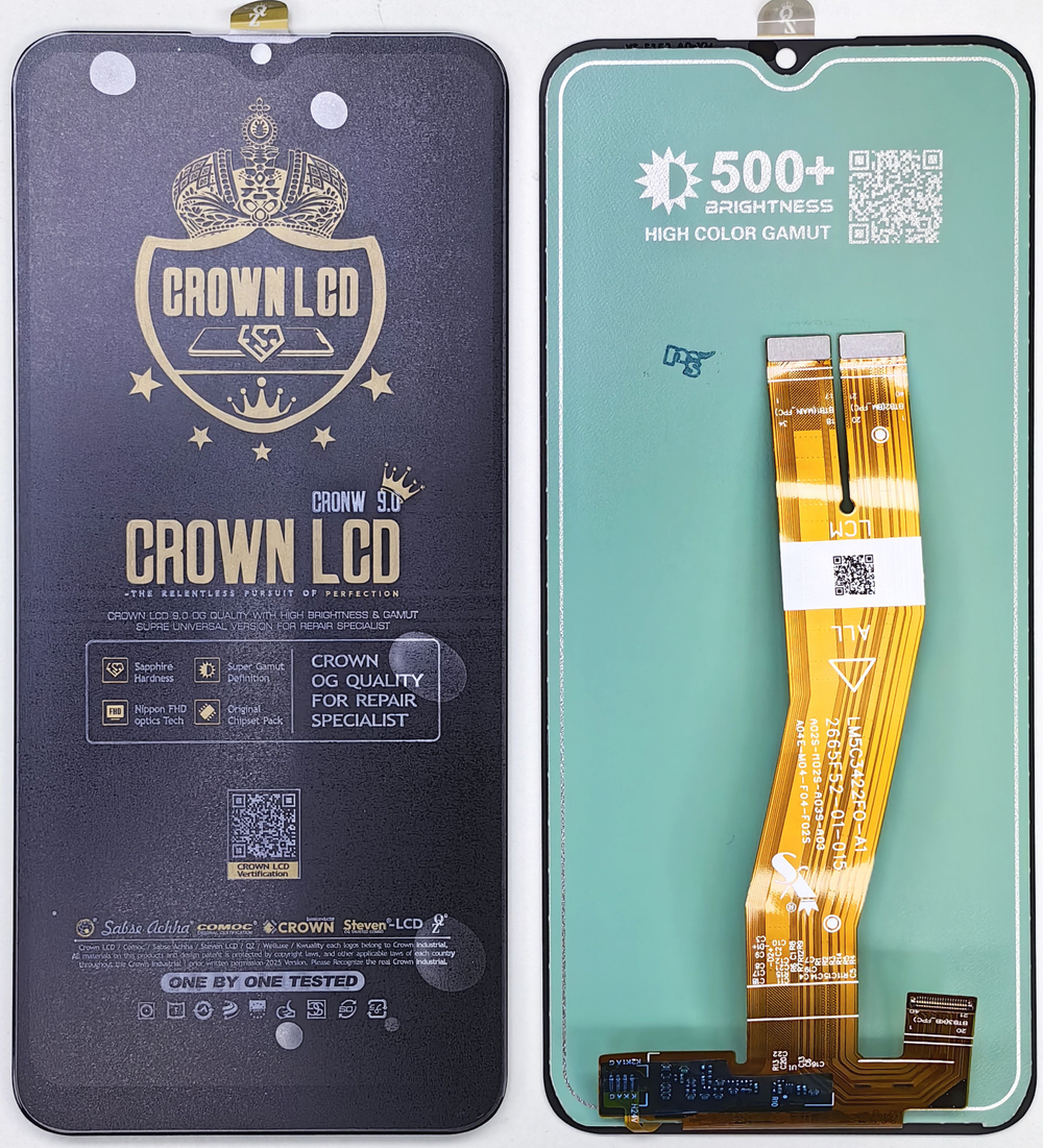 Дисплей Samsung A02S/ A03/ A04E/ A03S/ M04/ F04/ F02S; бренд Crown (как OR100)