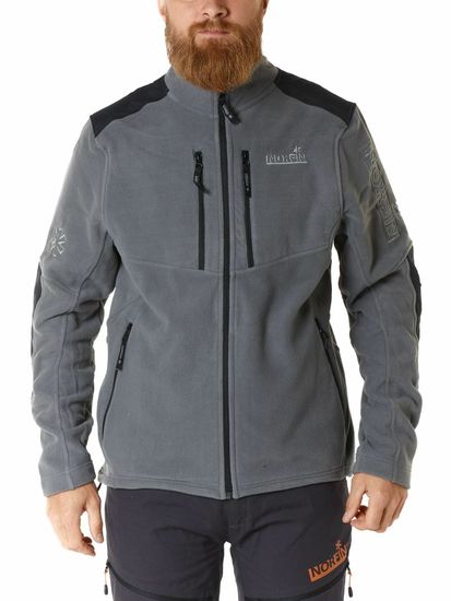 Куртка флисовая Norfin Glacier Grey