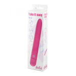 Розовый перезаряжаемый вибратор 18см Lola Games Take It Easy Haze 9025-02lola
