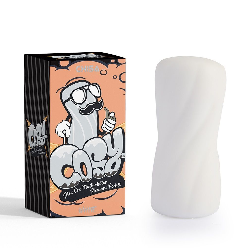 Белый мастурбатор Blow Cox Masturbator Pleasure Pocket (Цвет: белый)