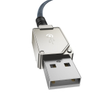 USB-A - Lightning Кабель Baseus Unbreakable Charging+Data 2.4A 1m - Stellar White