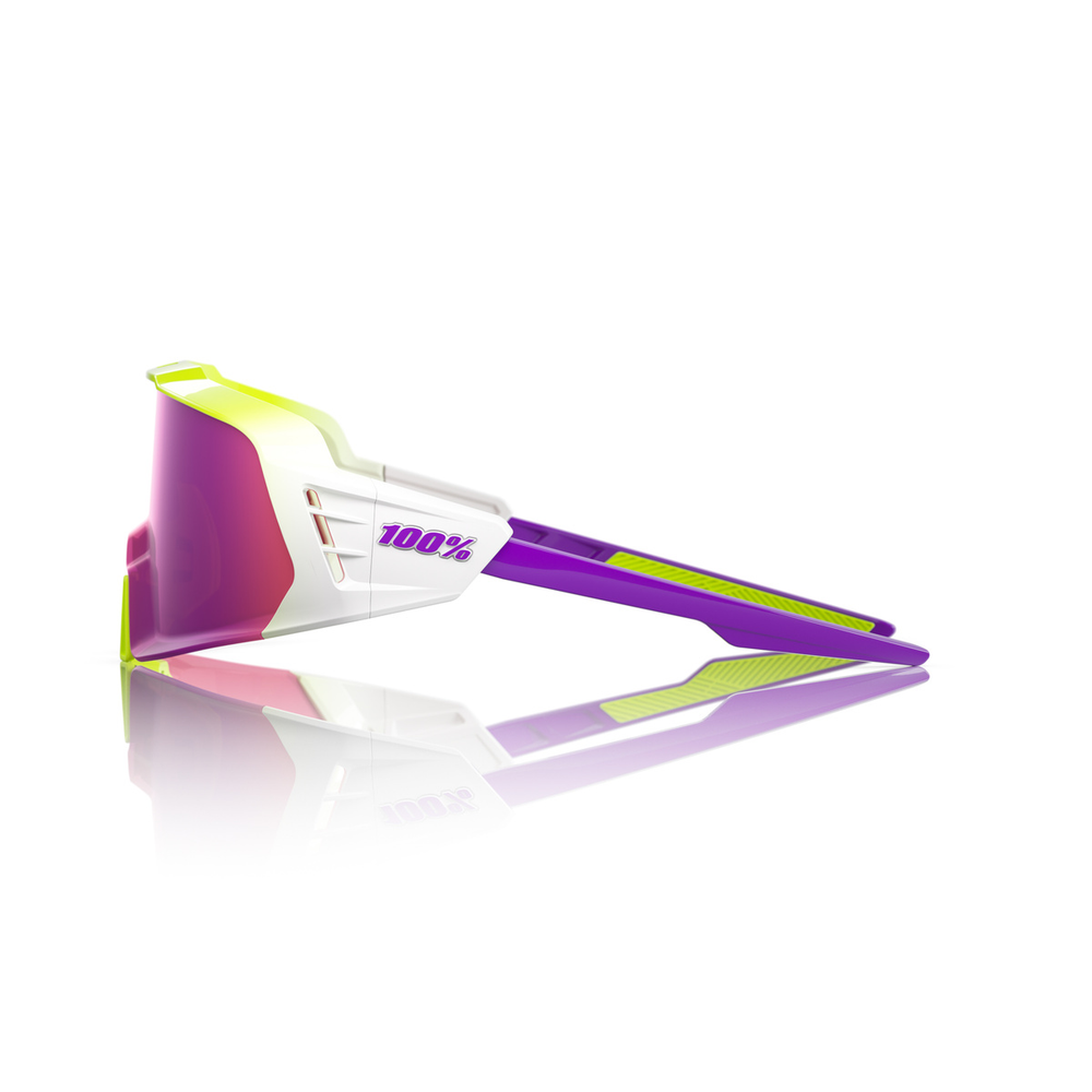 Спортивные очки 100% Korbin X / Yellow / Purple Mirror Lens / на узкое лицо